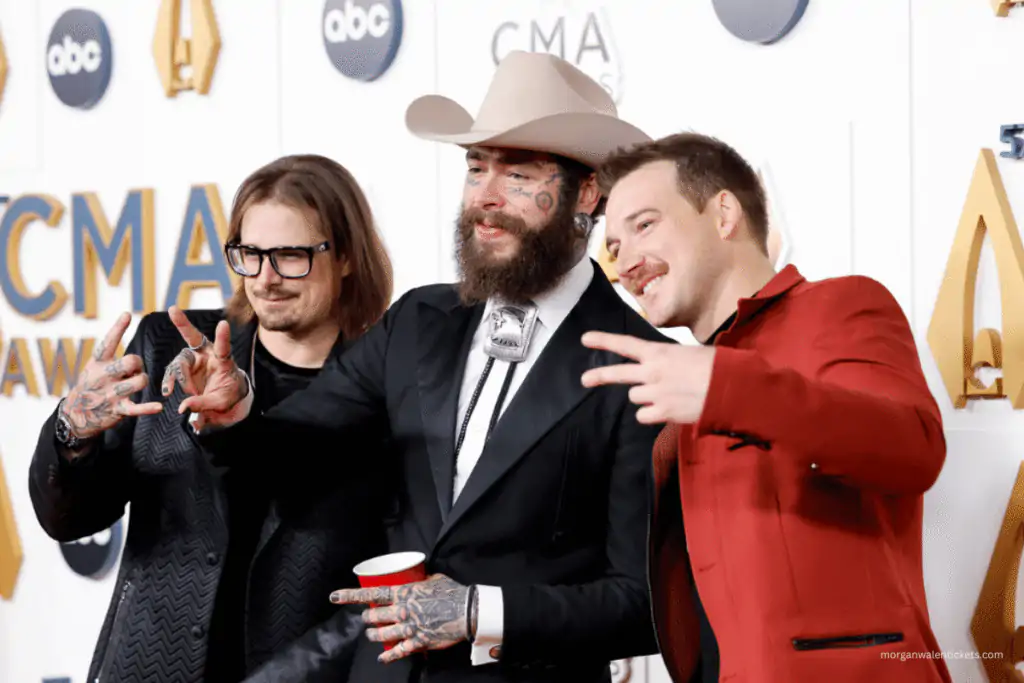 HARDY, Morgan Wallen & Post Malone at CMA Awards