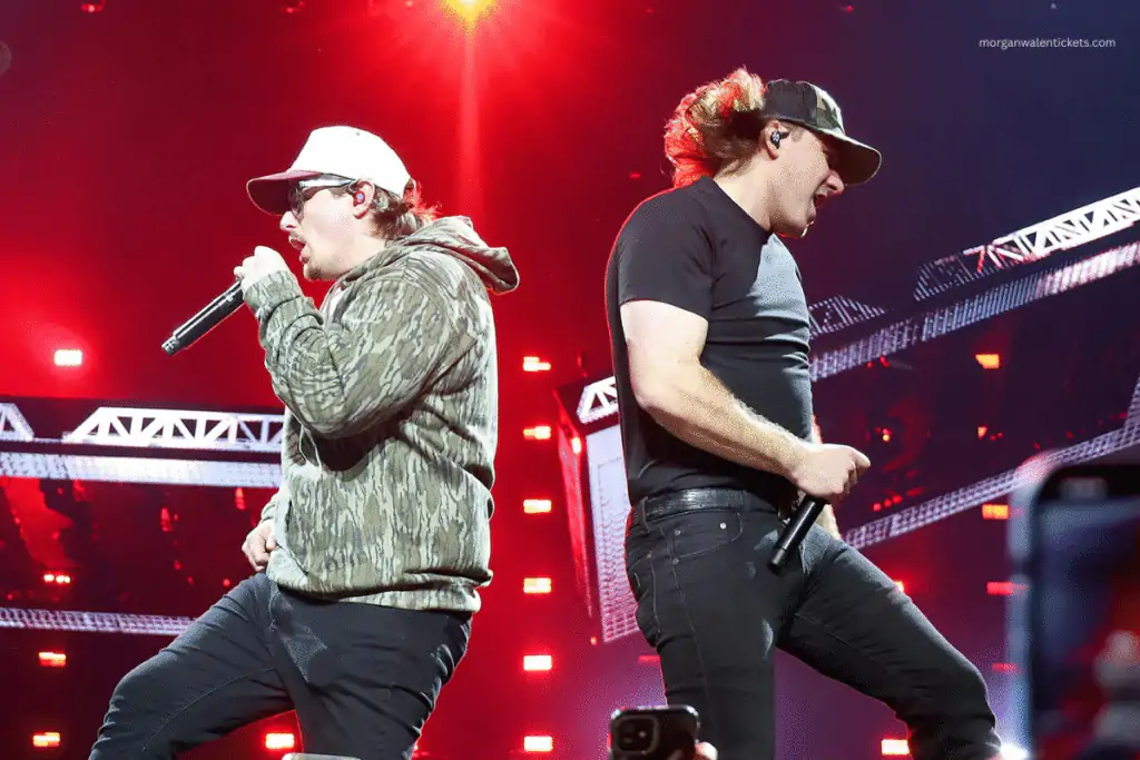 HARDY shares excitement with Morgan Wallen on stage