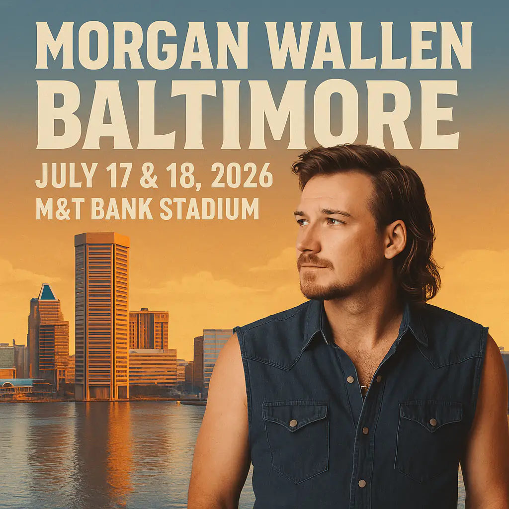 Morgan Wallen Baltimore Infographics