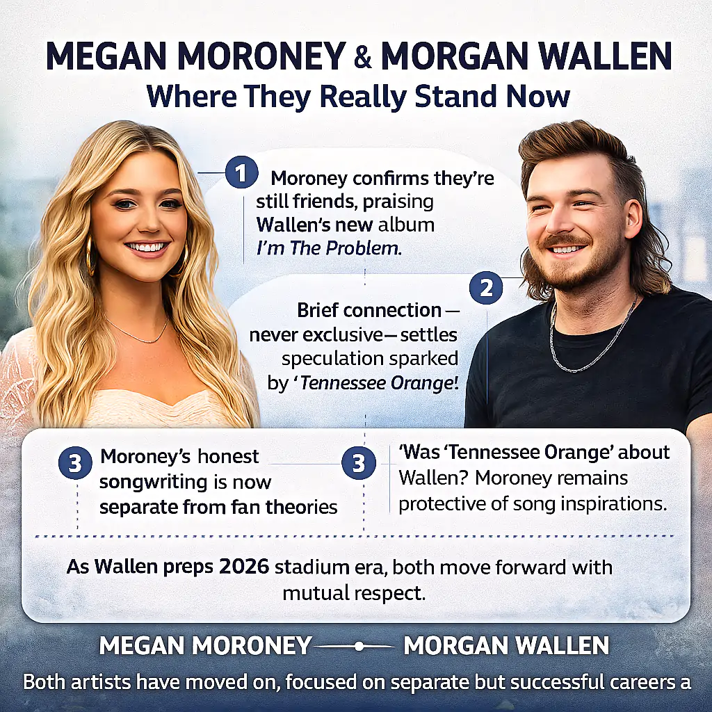 Morgan Wallen - Megan Moroney infographics