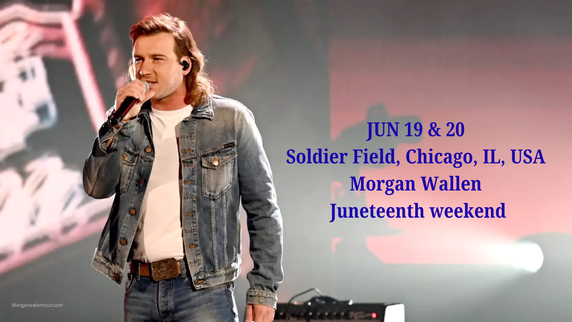 Morgan Wallen Heads to Chicago for Juneteenth Weekend at Soldier Field 1 Morgan Wallen Tour Chicago