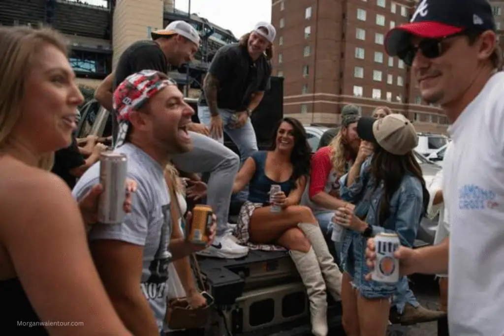 Morgan Wallen with Fans