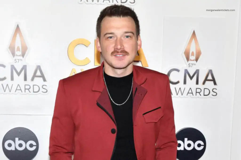 Morgan on CMA red carpet