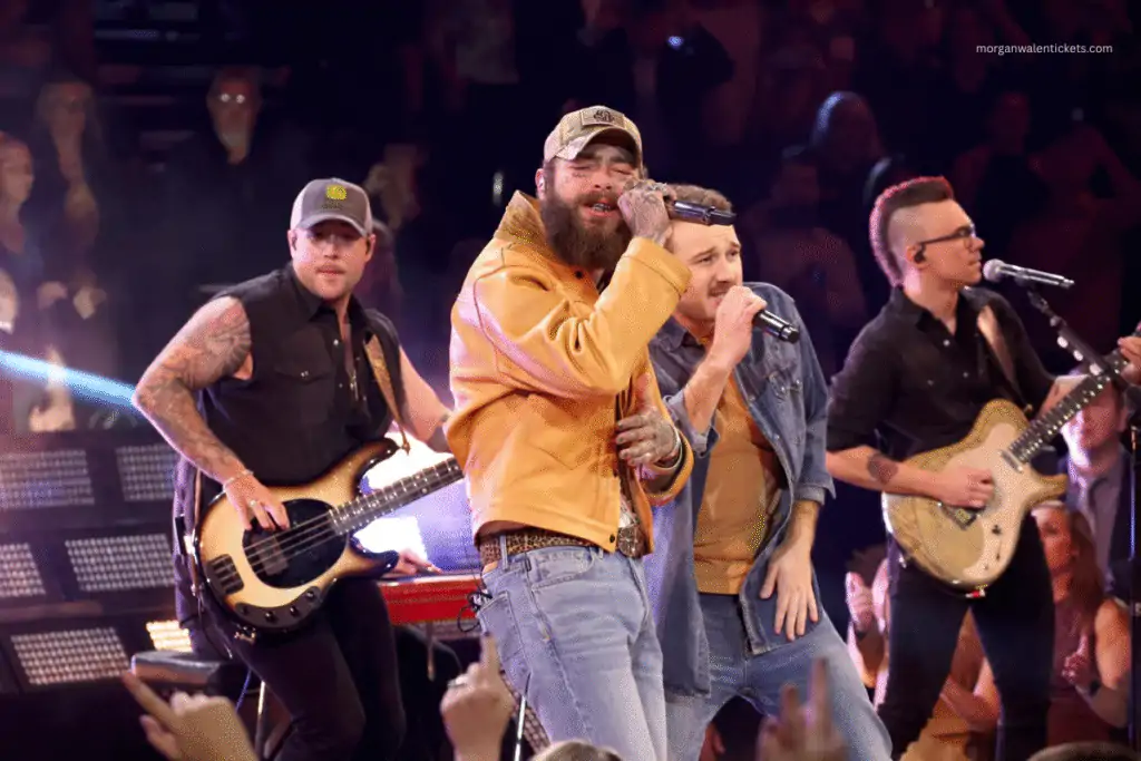 Post Malone Perform With Morgan Wallen, Hardy