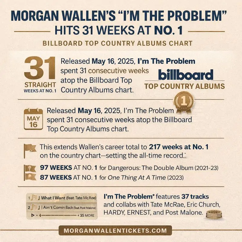 I’m The Problem Is Still No. 1 infographics