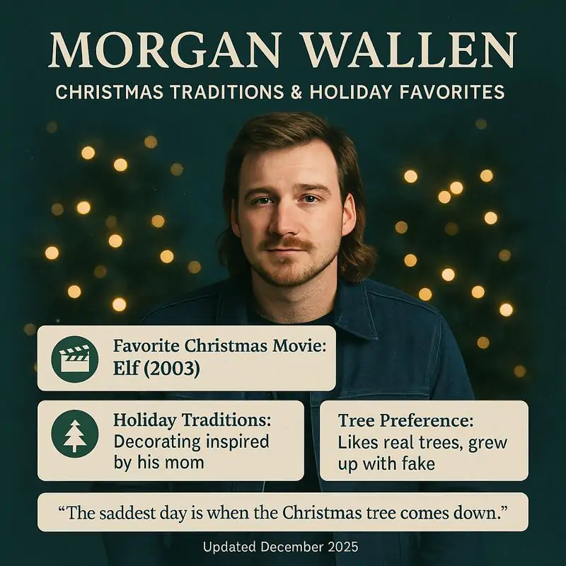 Morgan Wallen Christmas movies Infographics