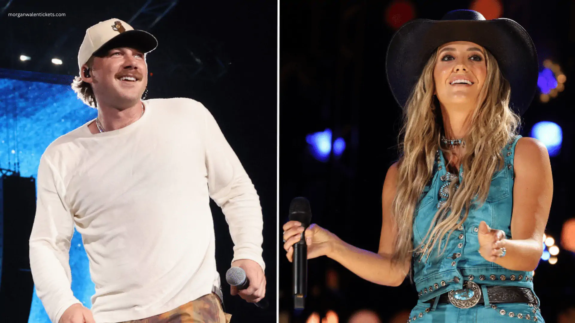 Morgan Wallen and Lainey Wilson