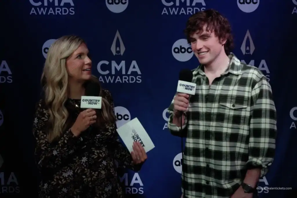 Vincent Mason on CMA awards reflecting on his upcoming sharing stage with Morgan