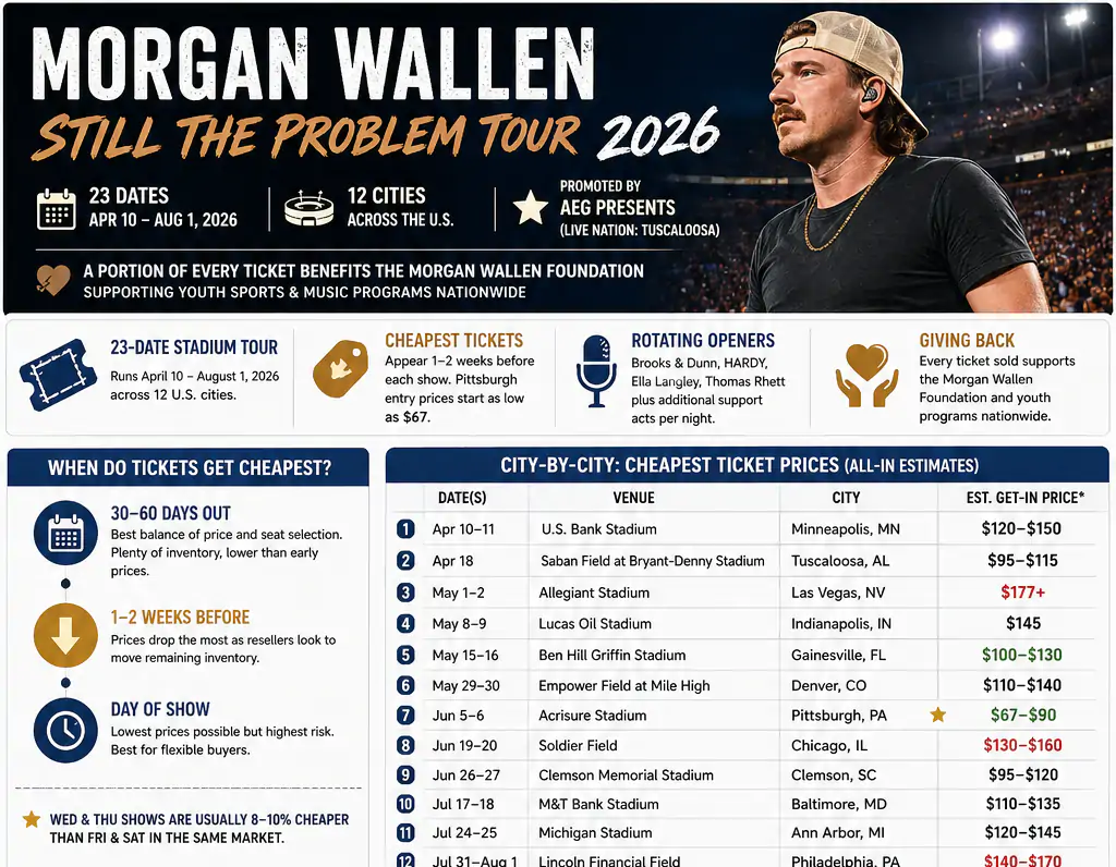morgan wallen tickets infographics